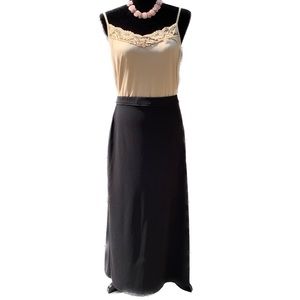 Liz Claiborne black skirt 36" long
